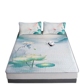 恒源祥  荷序乳胶凉席单独凉席180*200cm ALJF-TLX1019