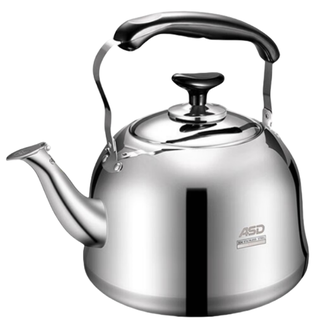 爱仕达（ASD）  水壶加厚304不锈钢 精湛抛光工艺 燃气电磁炉通用 6L