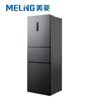 美菱/MELNG  270升三开门变频净味风冷无霜宿舍租房超薄小冰箱 BCD-270WP3CX
