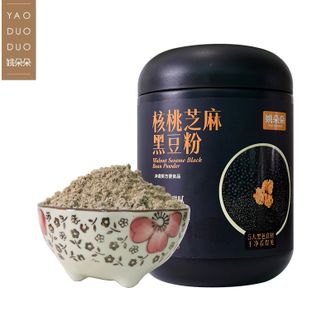 姚朵朵YAO DUO DUO  核桃芝麻黑豆粉500克 早餐轻食代餐饱腹 纵享丝滑鲜美的盛宴