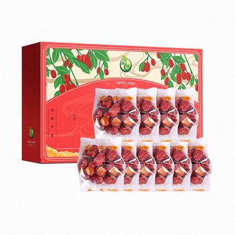 禾煜新疆若羌红枣礼盒1250g（125g*10袋）南北干货礼盒
