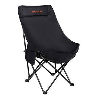 沃特曼  礼品户外折叠椅扶手椅月亮椅77232