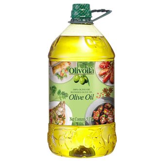 欧丽薇兰 橄榄油5.17L食用油olivoila家用油健身烹饪 欧丽薇兰 橄榄油5.17L食用油olivoila家用油健身烹饪