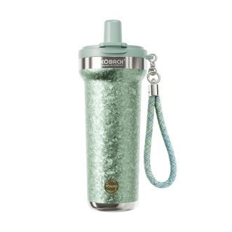 康巴赫/KOBACH  纯钛保温杯都市系列高档礼盒750mL 纯钛材质 锁住本位【绿色】 KH-B75T02