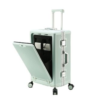 十字行家/KINGSGEAR  前开盖扣铝框27寸多功能行李箱拉杆箱 K002-27