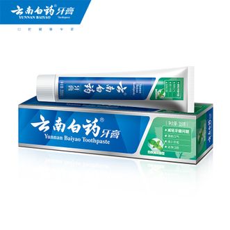 云南白药  牙膏 劲爽薄荷香型205克 清新口气洁净口腔护龈健齿减轻牙龈问题
