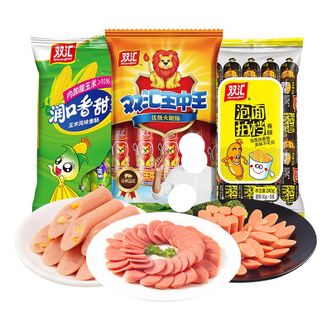 双汇（shuanghui）  火腿肠组合装720g（王中王+玉米肠+泡面搭档）