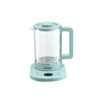 科西(KEHEAL)  养生壶  双层防烫保温煮茶器  1.5L容量花茶壶  CS-TL1  豆沙绿