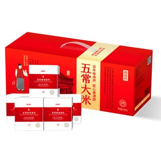 裕道府  东北核心产区团购福利礼盒五常大米红盒5kg*1盒  06.01.209