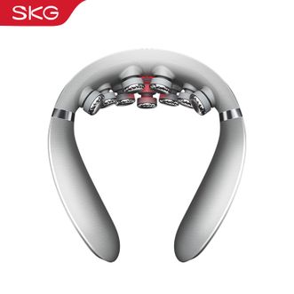 SKG  颈椎按摩器护颈仪颈椎脖子揉捏脉冲按摩器热敷肩颈按摩仪