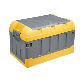 悦卡（YUECAR）  可折叠收纳箱储物箱 三盖款双层分类车家两用 75L