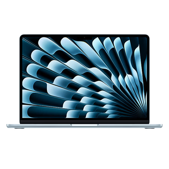 苹果/Apple  13 英寸 MacBook Air 天蓝色 M4 芯片 10 核中央处理器 8 核图形处理器 16GB 统一内存 256GB 固态硬盘