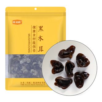 金唐（JinTang）东北特产黑木耳100g/袋秋木耳无根肉厚小碗耳黑木耳干货