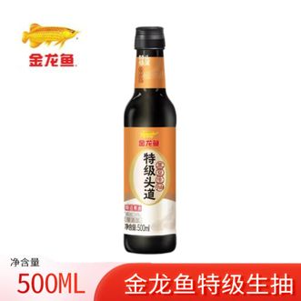 金龙鱼  特级头道黑豆生抽500mL