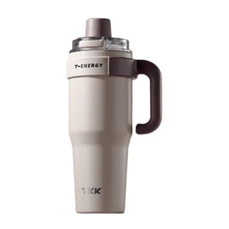ONEDAY  1200ml冰霸杯大容量陶瓷内胆保温杯车载泡茶水杯子