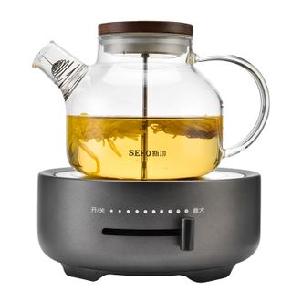 新功/Seko  电陶炉家用小型煮茶器台式静音功夫茶壶大功率烧水壶Q30+758