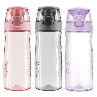 膳魔师（THERMOS）  塑料杯  550ml  时尚多色Tritan杯 纹理杯身喝水杯 TCSD-550