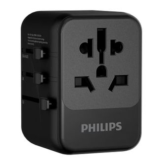 飞利浦/Philips  全球通用转换插头  插座转换器  SPB1006B/93