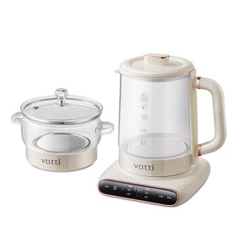 华帝/Vatti  养生壶套装  烧水壶  电热水壶  1.5L+1L容量  VYS006C