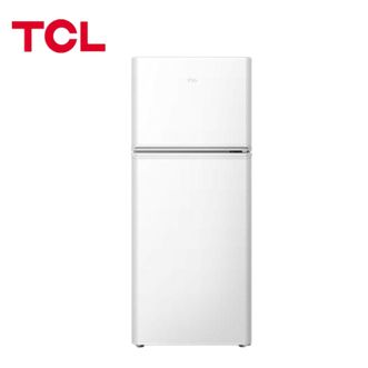 TCL  迷你双门小冰箱 节能低音 R120S1G-B