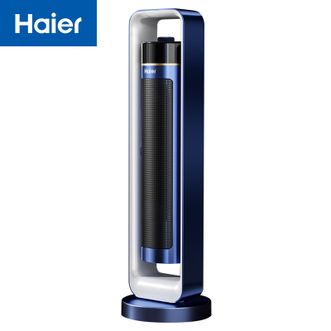海尔 Haier 取暖器家用暖风机立式电暖风浴室热风机轻音风扇电暖气速热省电暖器卧室办公室烤火炉HNF-S2217A