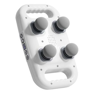 鹰伦  按摩器 四倍活力筋膜枪（灰色/白色）SKT-Y8832