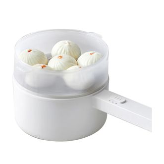 立时/olayks  多用途锅 OLK-01-10 多功能煎炒一体 2L 带蒸笼