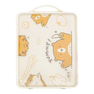 树可  可小熊双面可立砧板中号 JKMD11404
