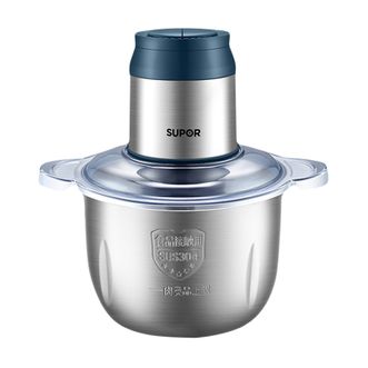 苏泊尔/Supor  绞肉机 家用多功能搅拌机不锈钢料理机3L大容量秒速绞馅婴儿辅食机绞馅机 JR51S