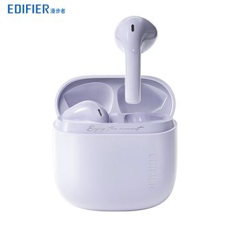 漫步者EDIFIER 真无线蓝牙耳机Zero Air夏紫 通话降噪半入耳低延游戏手机音乐耳塞