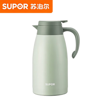 苏泊尔/Supor  大容量保温壶 双层硅胶密封 铜芯内胆（2L）