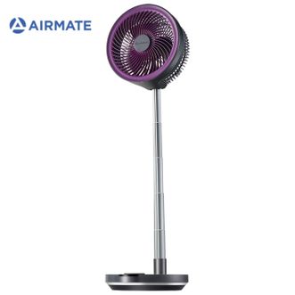 艾美特/Airmate  直流变频电风扇空气循环扇伸缩折叠收纳落地扇家用户外便携充电小风扇FA20-RD88