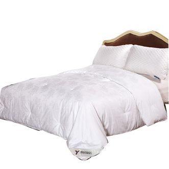 悠梦嘉居 御品纯蚕丝被 春秋被 200*230cm  填充500g 白色/宫廷粉双色可选 YB8-091