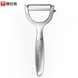 康巴赫  HR1129瓜刨/镀铬 削皮刀瓜刨 果蔬去皮削皮器 KBH-1129XPD