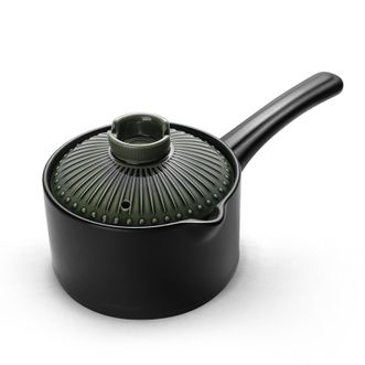 陶煲王（TAOBAOWANG）  1.5L小奶锅辅食锅煲汤砂锅煮面泡面锅NG-1811C