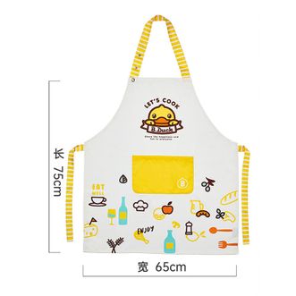 炊大皇（COOKER KING）  长袖围裙成人围裙防污防油厨房围裙耐用多功能女罩衣家居长袖款