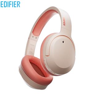 漫步者/EDIFIER  蓝牙耳机W820NB【双金标版-活力橙】 头戴式主动降噪 手机电脑笔记本耳机