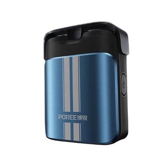 博锐  电动剃须刀双刀头旋转式刮胡刀便携款 P29