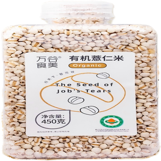 万谷食美  有机薏仁米450g
