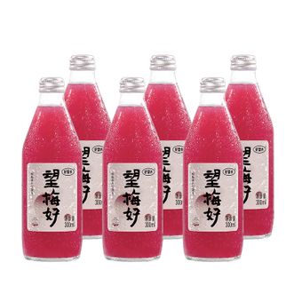 好望水  望梅好300ml*6瓶（泡沫）/箱
