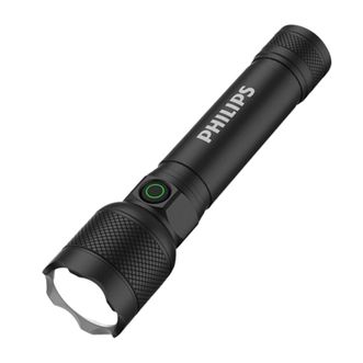 飞利浦（PHILIPS）  手电筒  强光远射Type-c多功能便携自驾野营通用应急灯 SFL2188