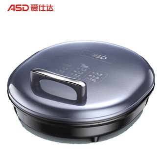 爱仕达/ASD  34cm大口径电饼铛30mm大空间悬浮深烤盘家用煎烤盘多功能烙饼机AG-B34J709