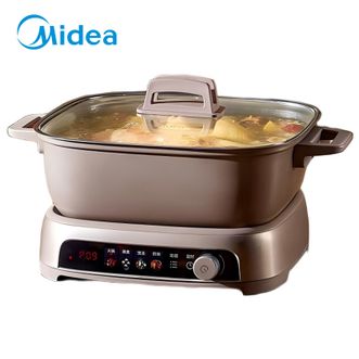 美的/Midea  电火锅  6.5L电热锅料理锅3分钟速热火锅  HGE22BF08