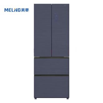 美菱/Meiling  368升法式多门冰箱一级能效双变频家用风冷无霜节能静音智能冰箱 BCD-368WP9B