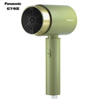 松下/Panasonic  负离子电吹风护发大风量吹风机 大功率速干养发家用个人护理电器吹风筒EH-WNE5H-G牛油果慕斯绿