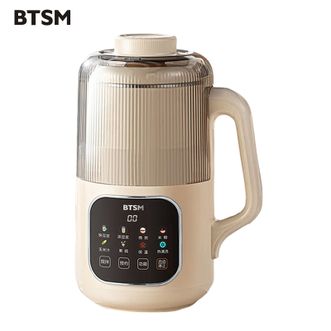 BTSM  破壁机豆浆机1200ML容量家用低音降噪多功能菜单可预约果汁机辅食机料理机24小时预约