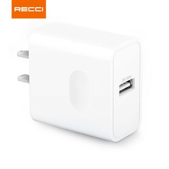 RECCI  超级快速充电器超级快充22.5W充头USB口智能芯片 RCT-P33C白色