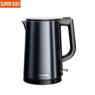 苏泊尔（SUPOR）  电水壶SW-17S36A烧水壶炫酷彩钢防烫保温全钢无缝自动断电开水壶电热水壶家用