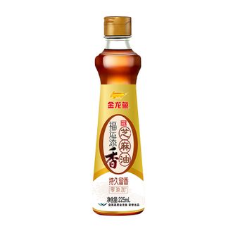 金龙鱼  福运添香芝麻香油225ml增香提味