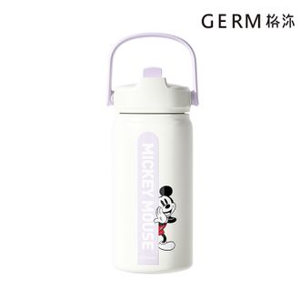  格沵/germ  米奇系列轻氧运动保温杯  480ML 儿童保温杯 吸管水杯子
